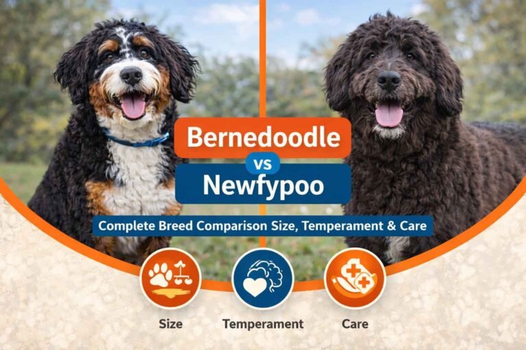 Bernedoodle vs Newfypoo